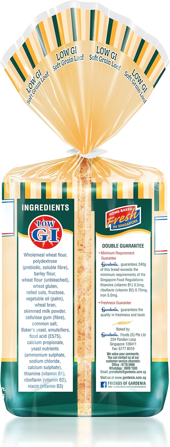 Gardenia Low Gi Soft Grain Loaf - 320 G
