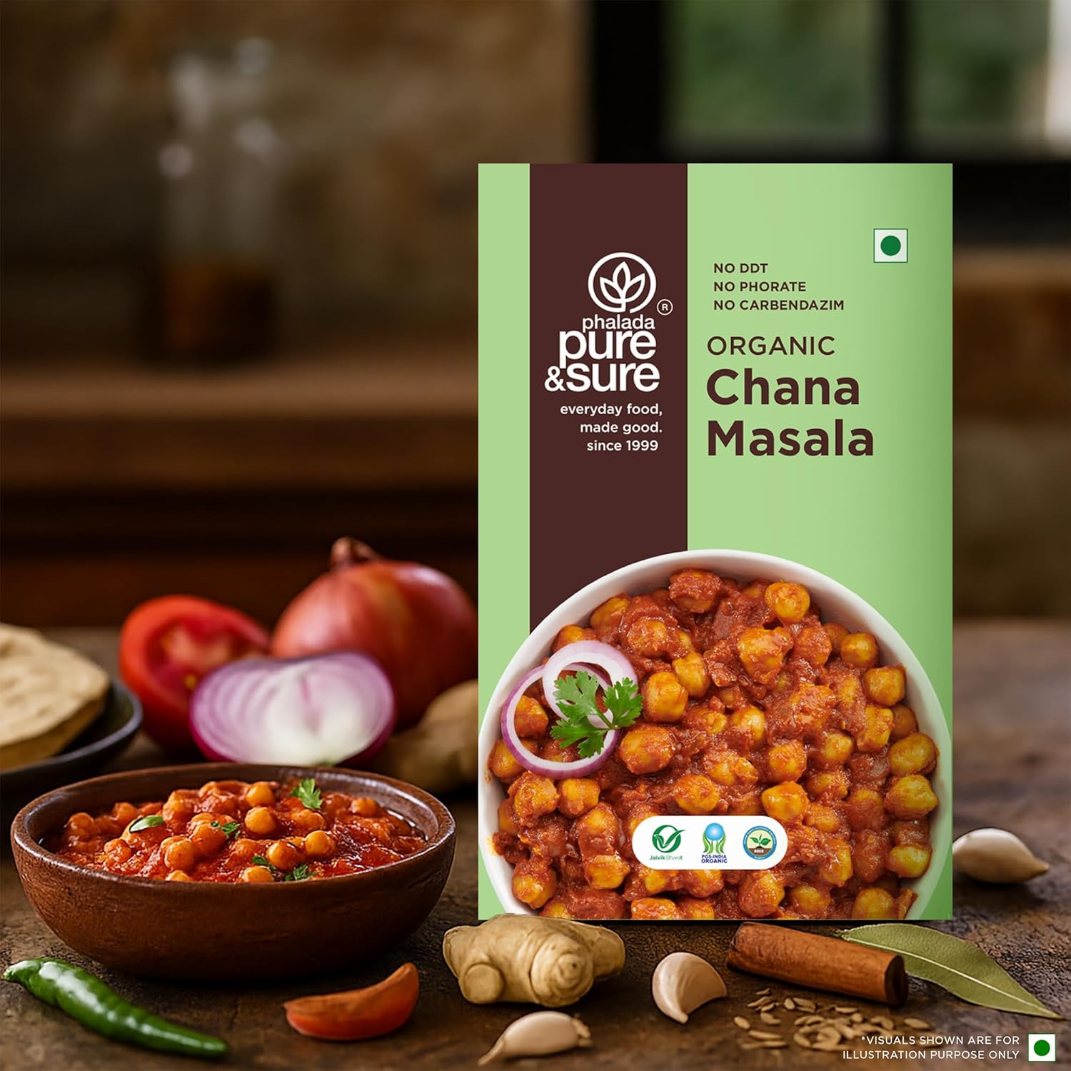 Phalada Pure & Sure Organic Channa Masala - 100 g