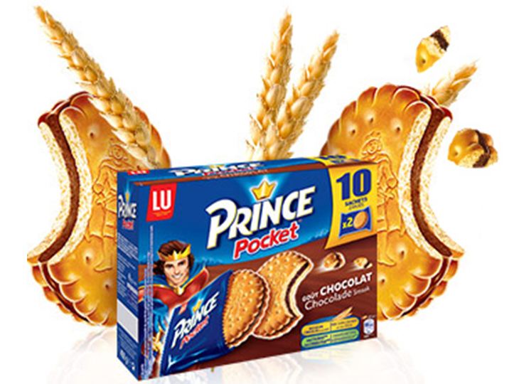 Lu Chocolate Prince Biscuits  - 400 G