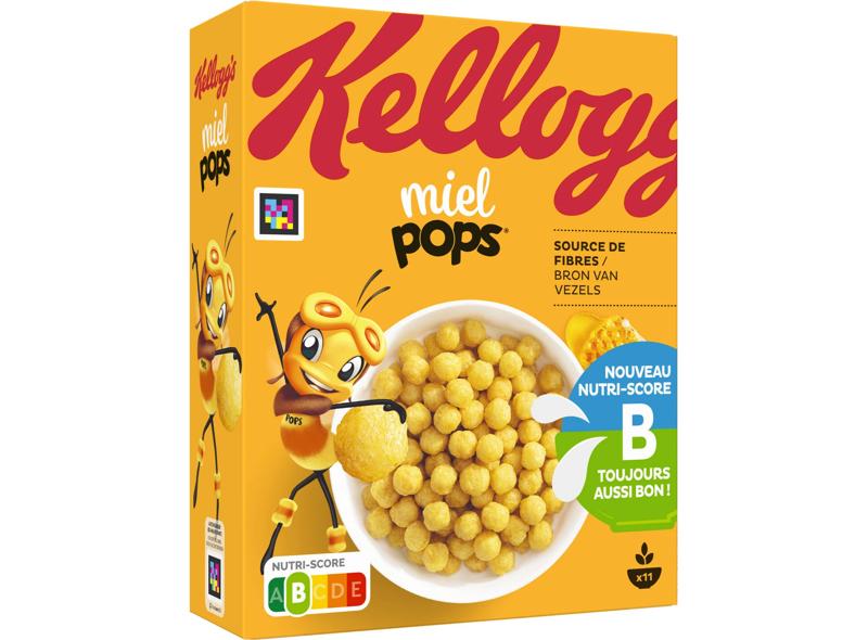 Kelloggs Honey Pops Cereal  - 330 G