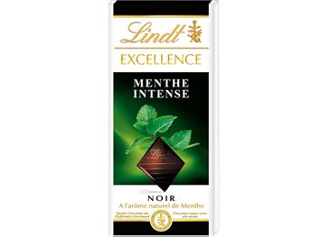 Lindt Dark Chocolate Bar With Mint  - 100 G