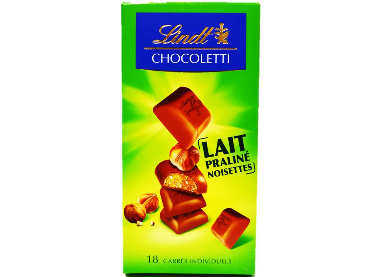 Lindt Praline Hazelnut Milk Chocolate  - 100 G