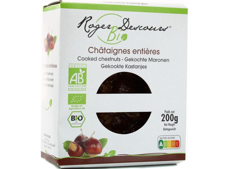 Roger Descours Organic Chestnuts  -  1Kg