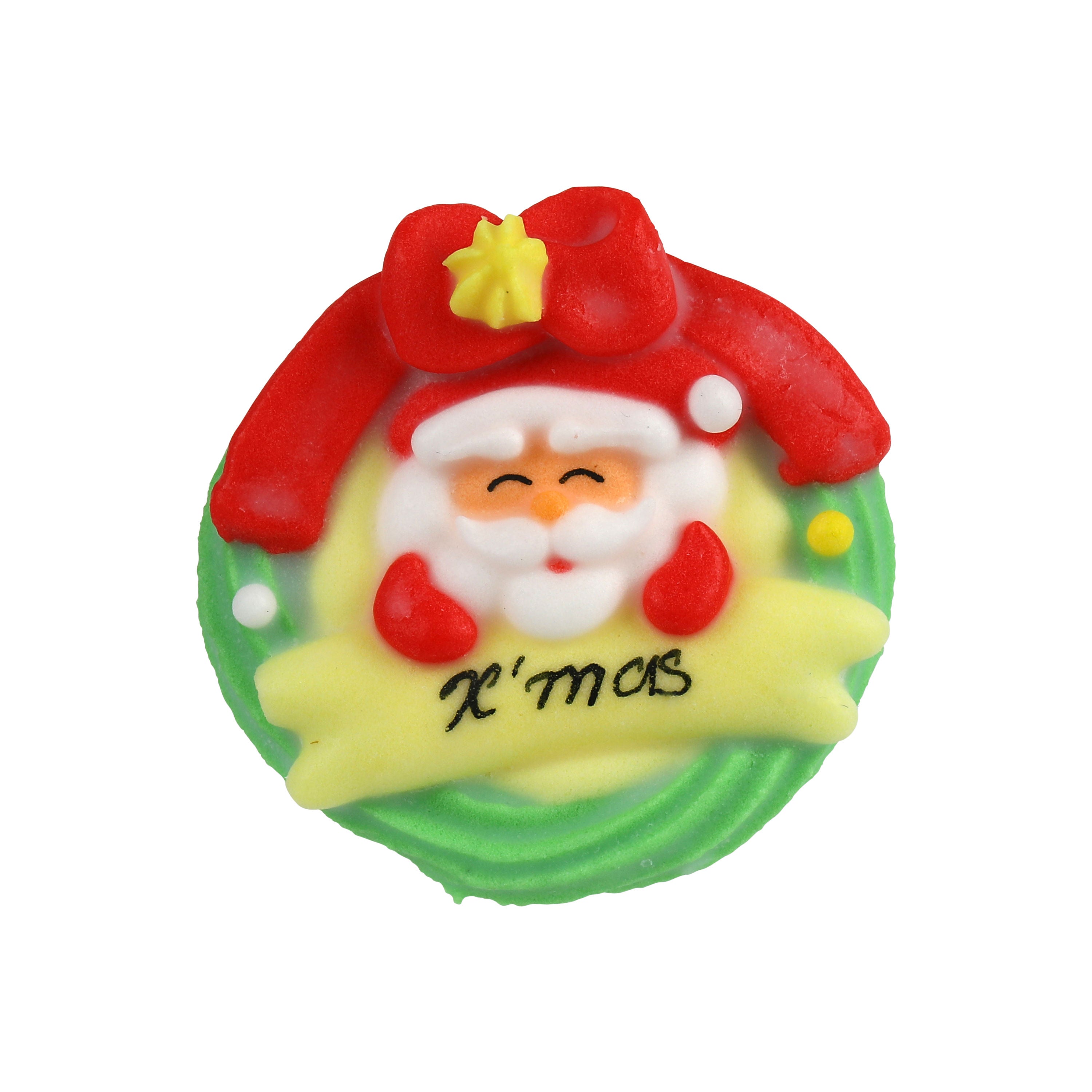 Redman Xmas Icing Santa Face 4X4Cm Asn39 - 1 Pc