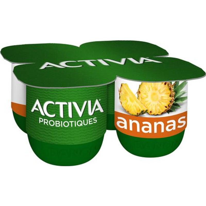 Danone Activia Pineapple Yogurt  - 125 G