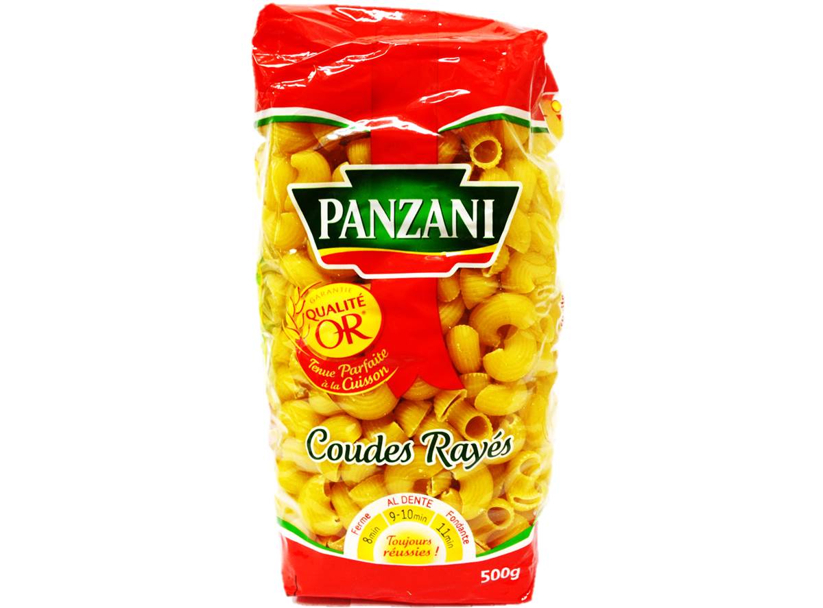 Panzani Striped Elbow Macaroni Pasta  - 500 G