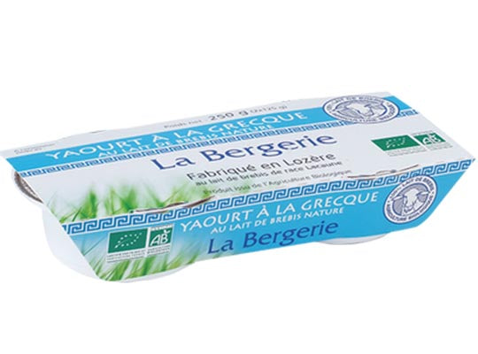 La Bergerie Org Greek Sheep Yoghurt  - 125 G
