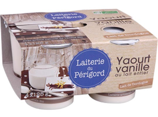 Laiterie Du Perigord Org Vanilla Yoghurt  - 125 G
