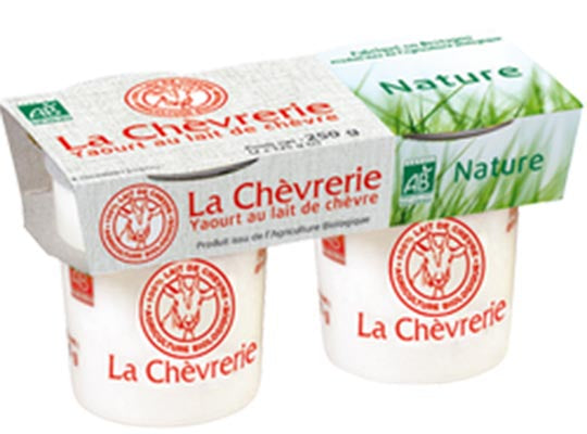 La Chevrerie Org Goat Plain Yoghurt  - 125 G