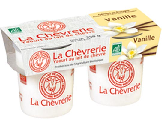 La Chevrerie Org Goat Vanilla Yoghurt  - 125 G