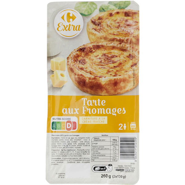 Carrefour Cheese Pies Pastry  - 130 G