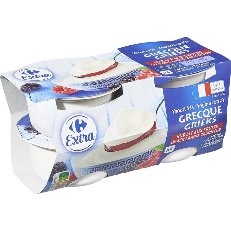 Carrefour Greek Red Fruits Yogurt  - 150 G