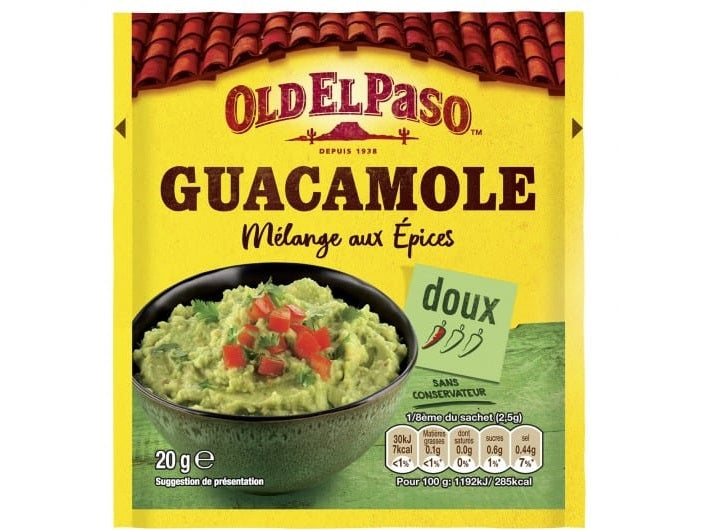 Old El Paso Guacamole Seasoning Mix  -  20 G