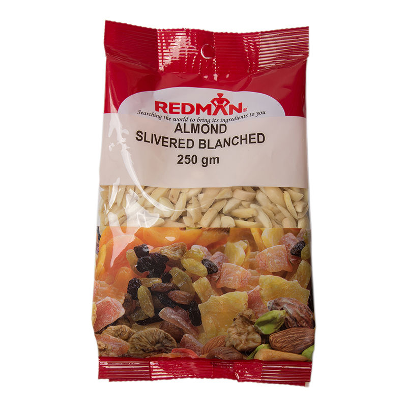Redman Blanched Slivered Almond - 250 G