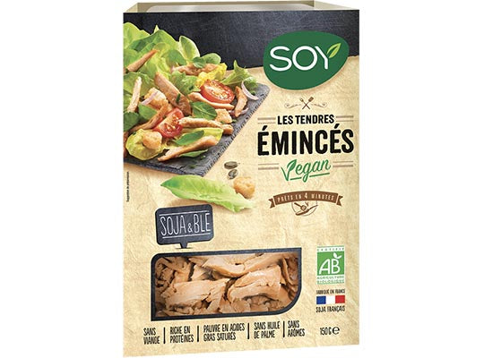 Soy Org Soy And Wheat Tender Slices  -  75 G
