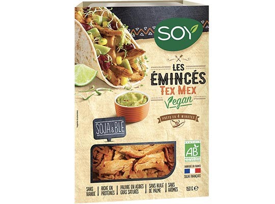 Soy Org Tex Mex Slices  -  75 G