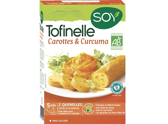 Soy Org Tofinelle Carrot Turmeric  - 100 G