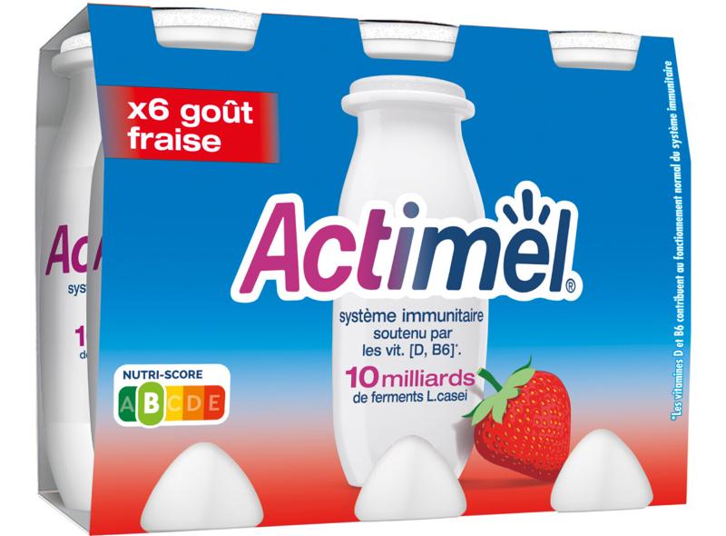 Danone Actimel Strawb Drink Yogurt  - 100 G