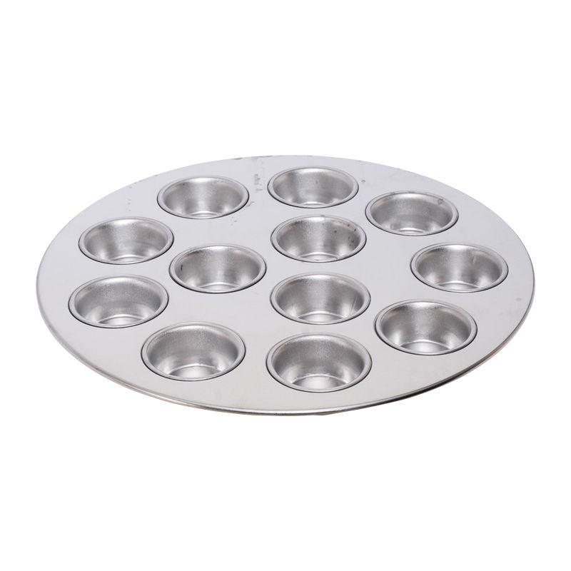 Redmanshop Big Flat Bottom Round Kueh Bulu Tray Ø242Mm  - 19Mm