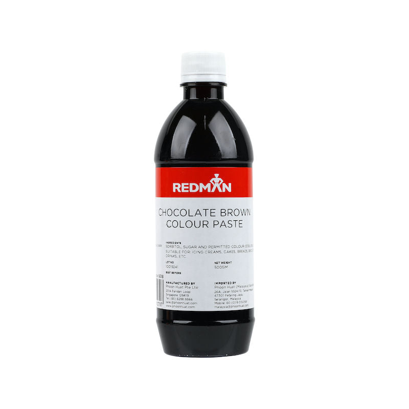 Redman Chocolate Brown Colour Paste - 500 G