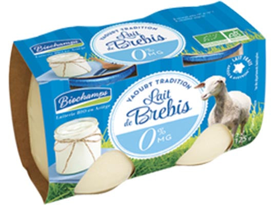 Biochamps Org Sheep Fatfree Yoghurt  - 125 G