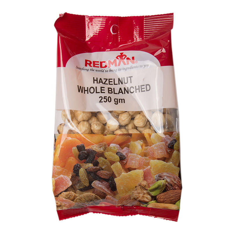 Redman Blanched Whole Hazelnut - 250 G