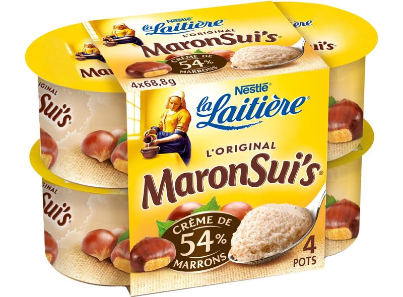 Nestle Maronsuis Chestnut Dessert  -  69 G