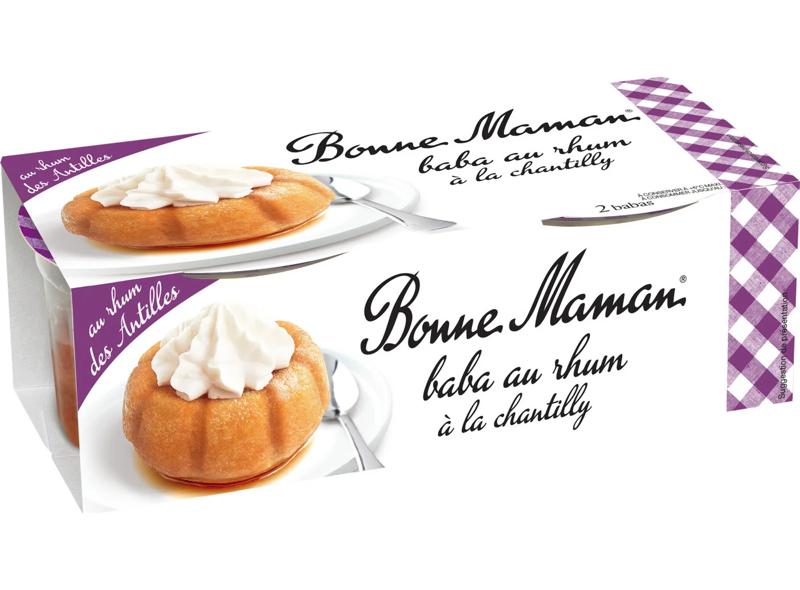 Bonne Maman Baba Au Rhum Dessert  - 140 G