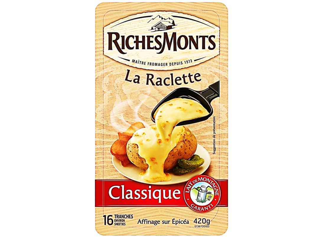 Richesmonts Raclette Slices Cheese  - 420 G