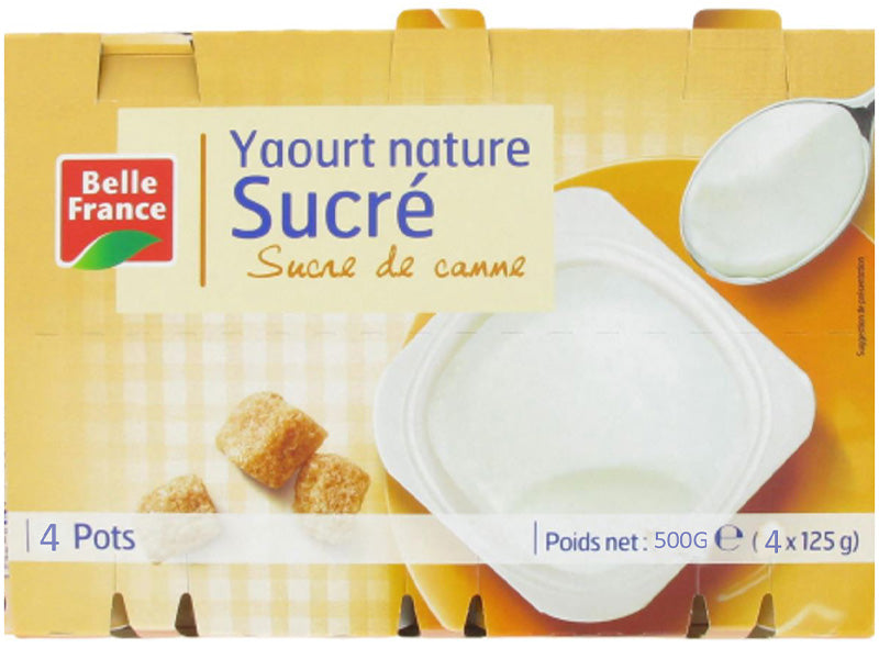 Belle France Sweetened Whole Milk Yogurt  - 125 G