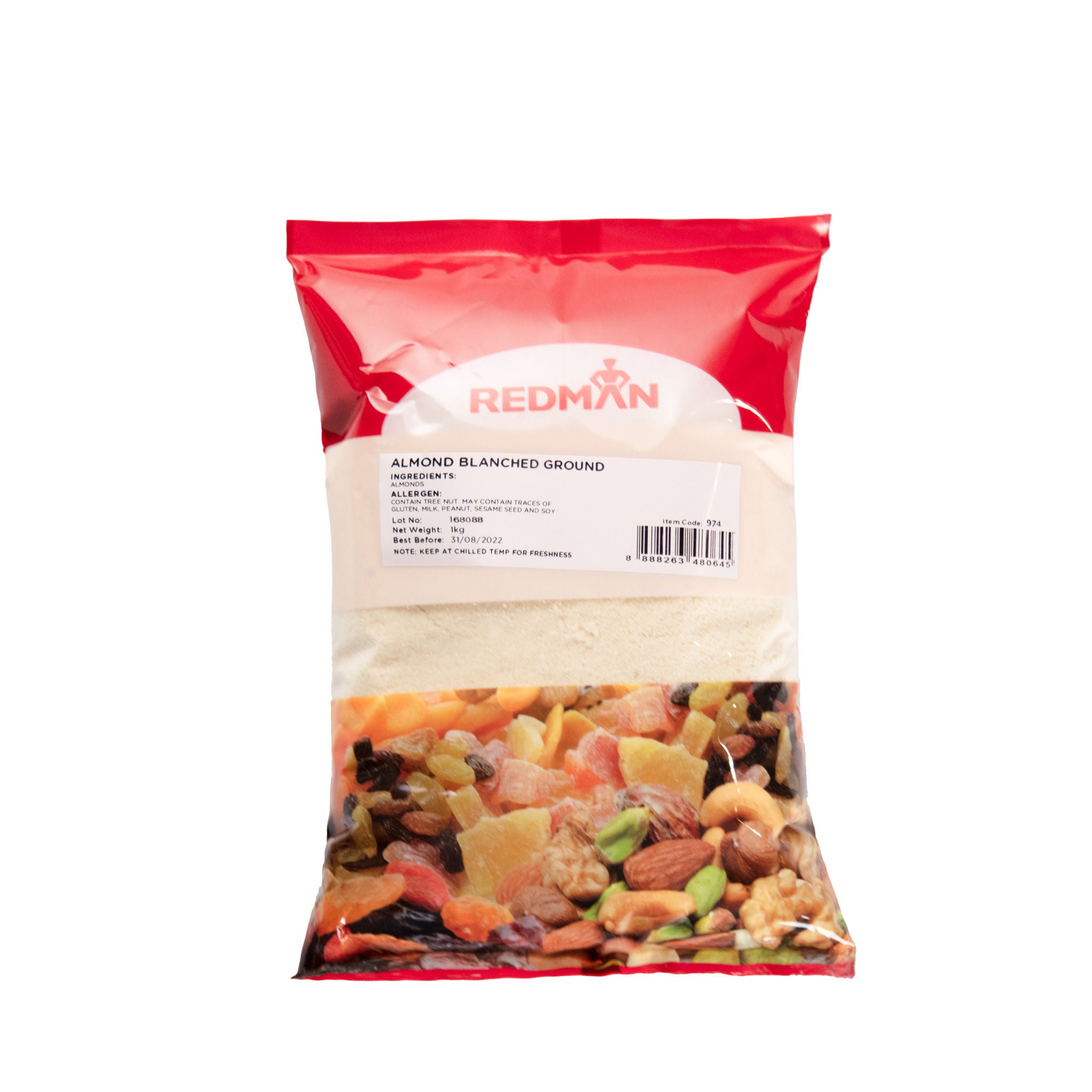 Redman Blanched Ground Almond - 1 Kg