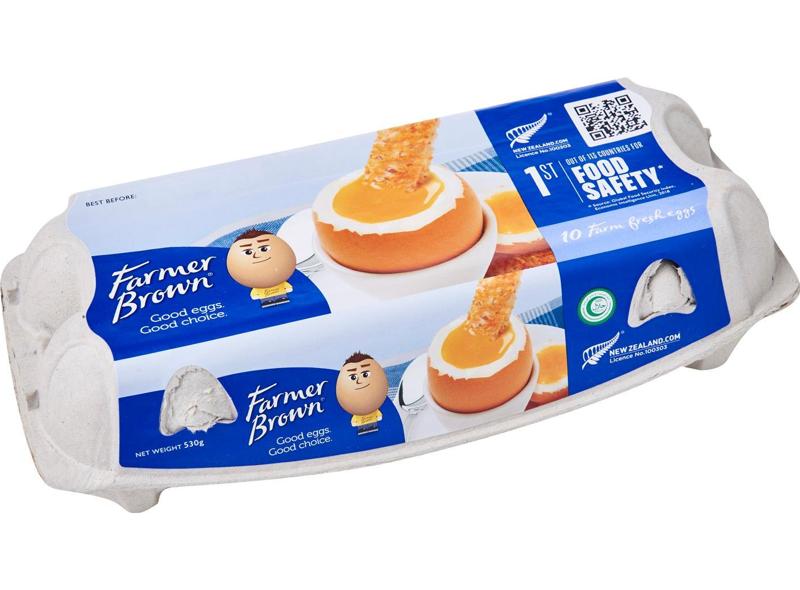 Farmer Brown Farm Fresh Eggs  -  2Pc