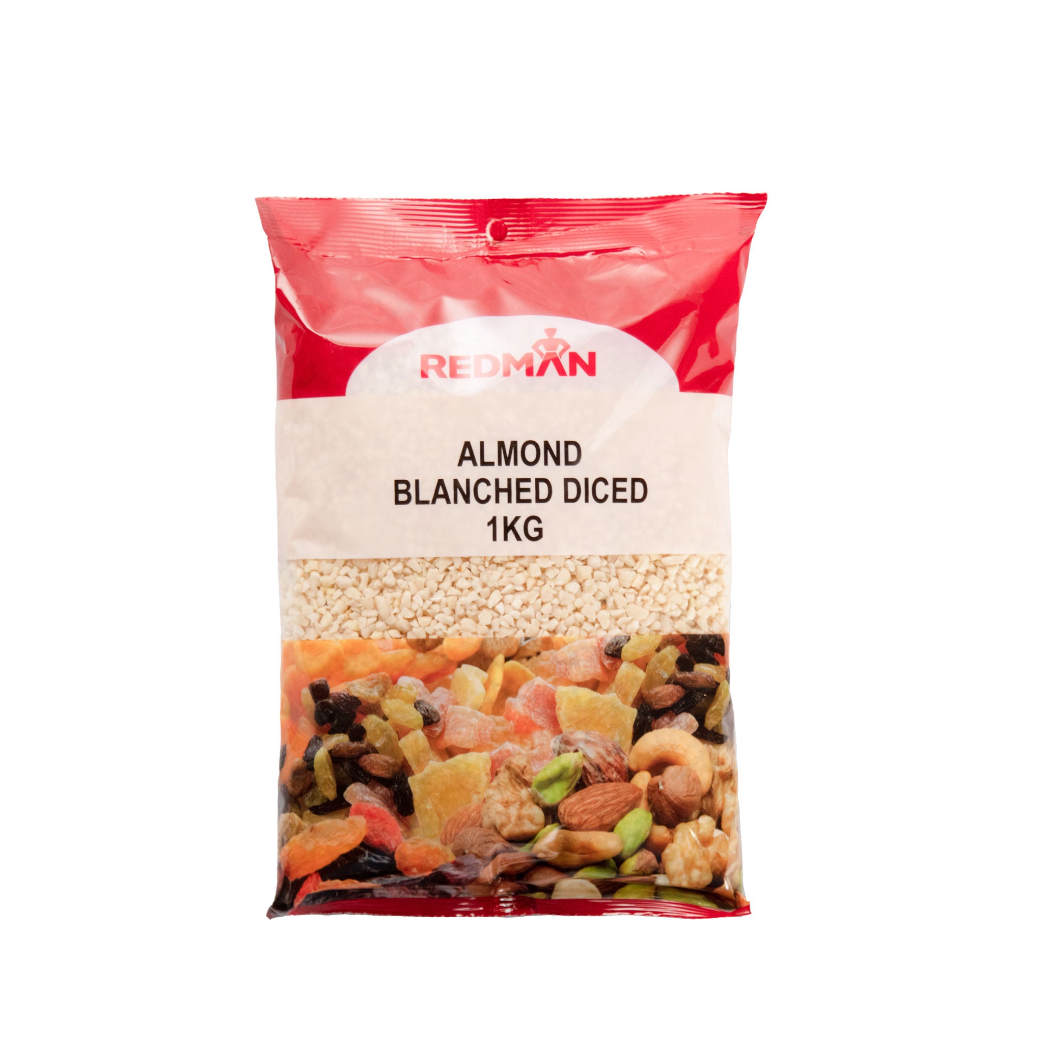 Redman Blanched Diced Almond - 1 Kg