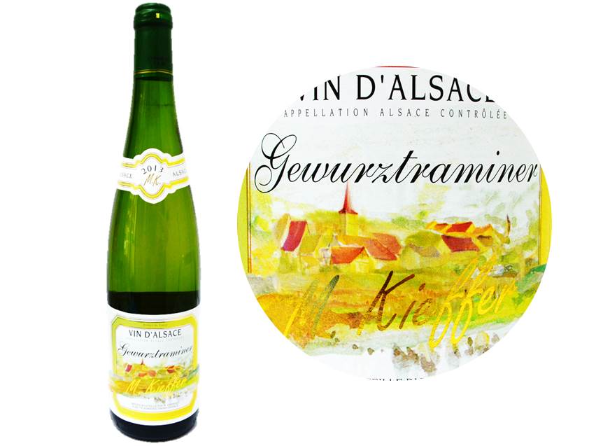 M.Kieffer Gewurztraminer White Wine  - 75Cl