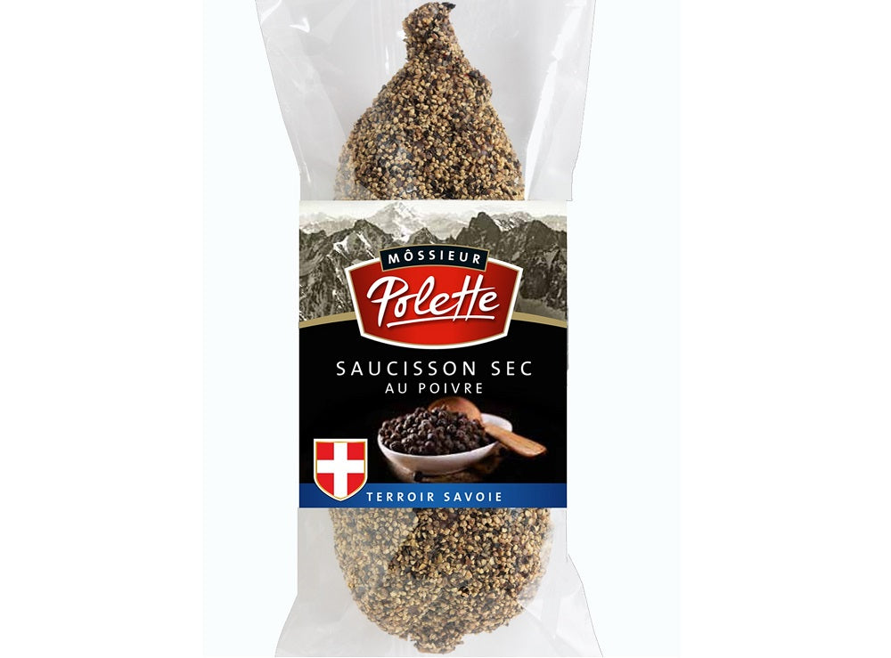 Mossieur Polette Savoy Dry Sausage With Pepper  - 200 G