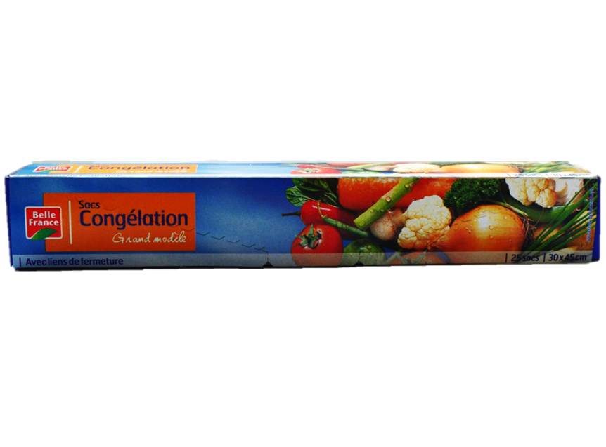 Belle France Freezer Bags Large  - 25Pc