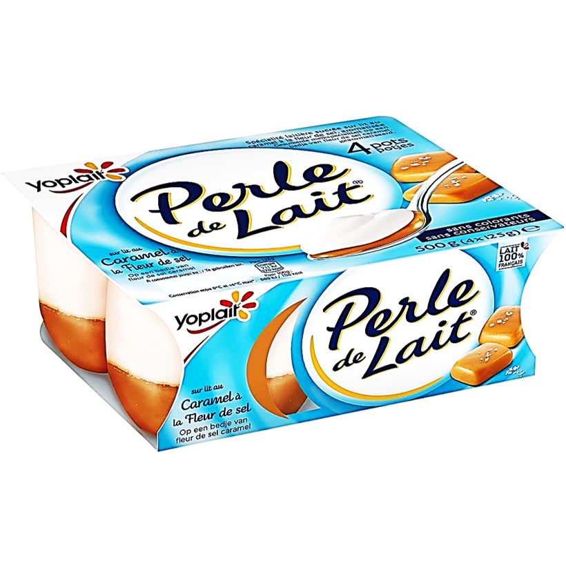 Yoplait Milk Pearl Caramel Yogurt  - 125 G