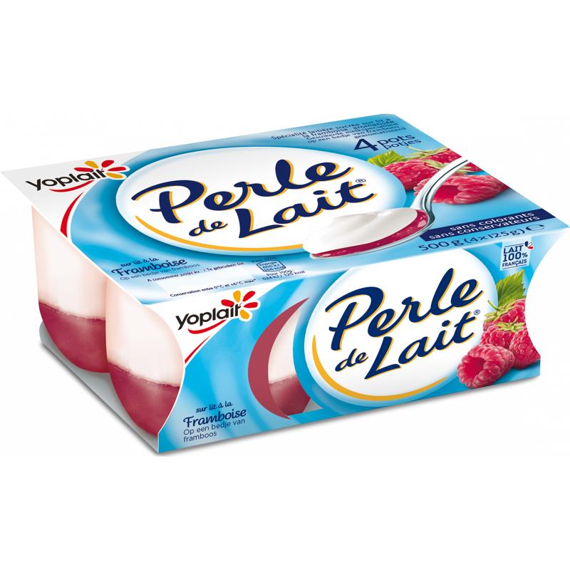 Yoplait Milk Pearl Rasberry Yogurt  - 125 G