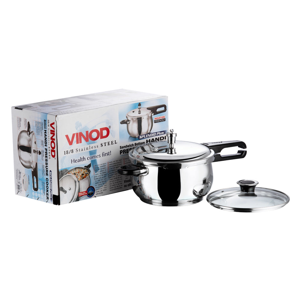 Vinod Splendid Plus Stainless Steel Pressure Cooker Outer Lid - 2.5 L - PR25SPHL