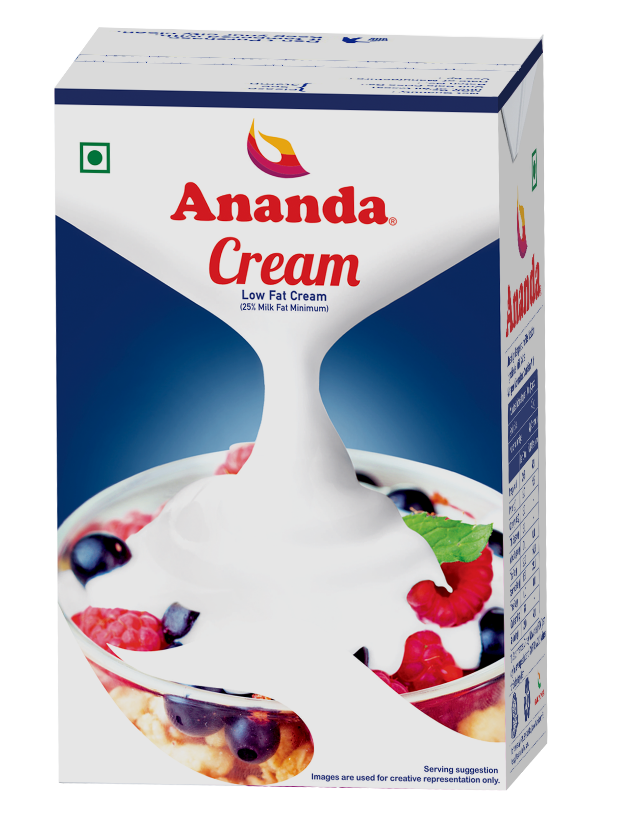 Ananda Fresh Cream - 1 L