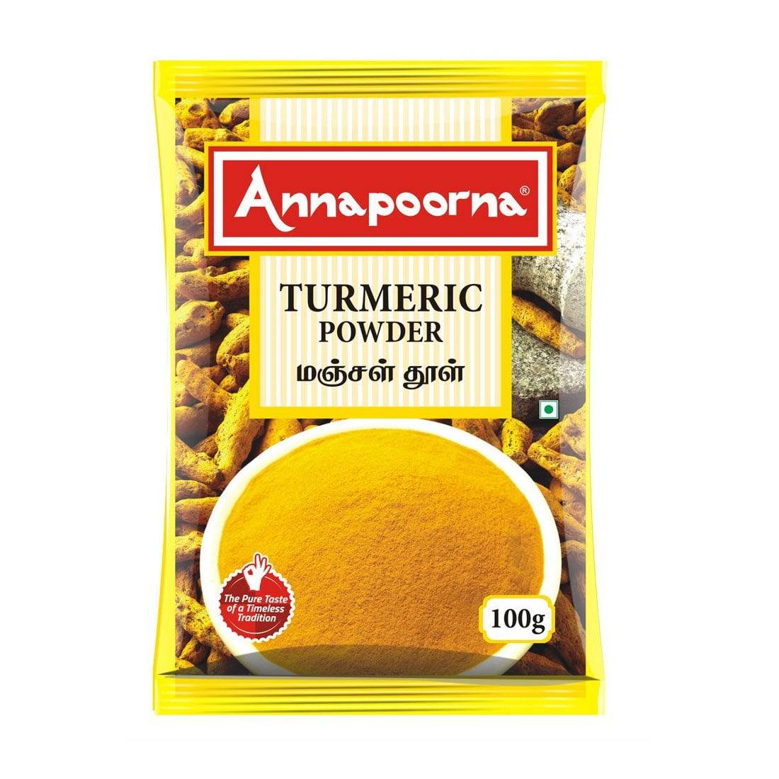 Annapoorna Turmeric Powder Manjal Podi - 100 g
