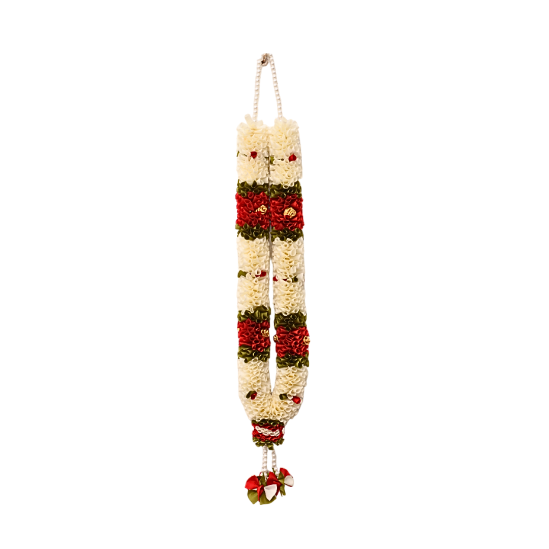 Artificial cloth White Garland - 1 Pc