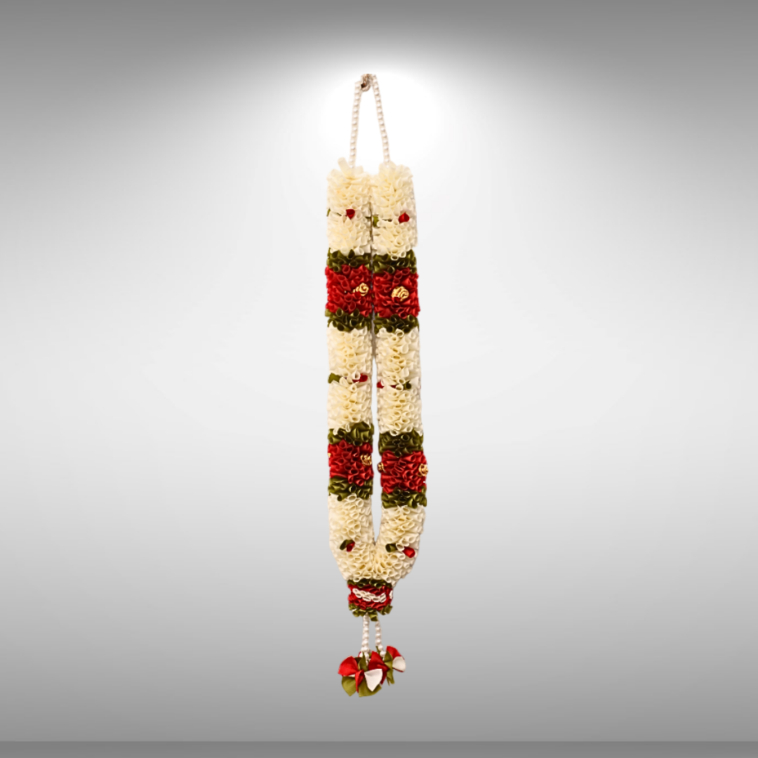 Artificial cloth White Garland - 1 Pc