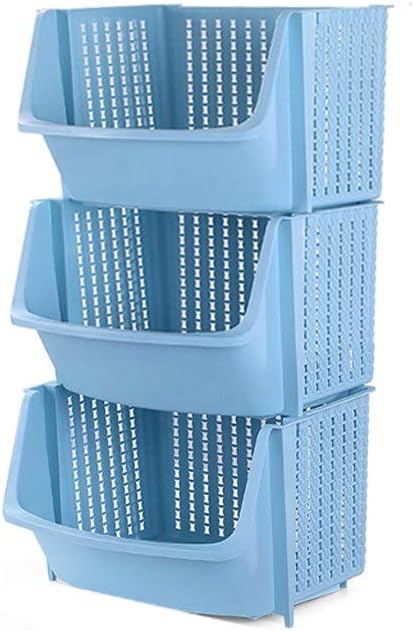 Asian Smart Storage Rack Basket - Set of 3