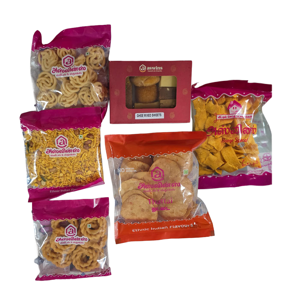 Aswins Diwali Palakara Bucket Gift Box - 1 Box