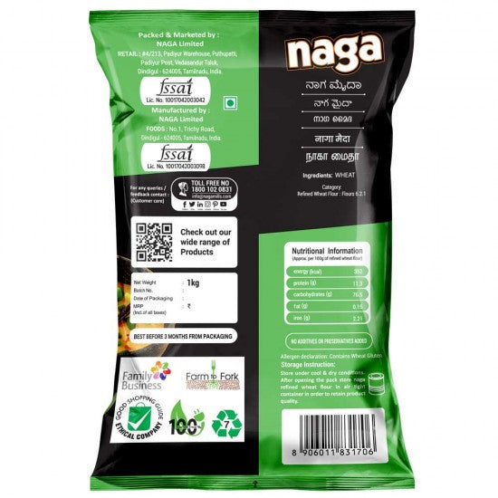 Naga Bubbly Bubbly Maida - 1 Kg