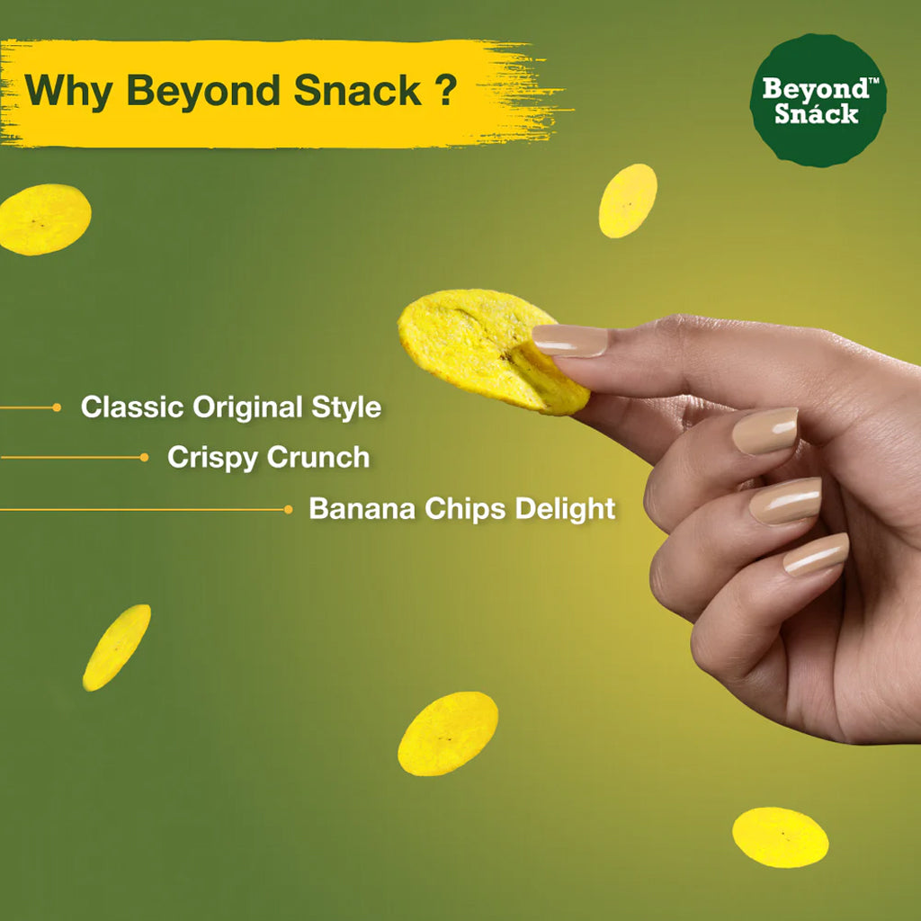Beyond Snack Kerala Banana Chips Original Style  - 150 g