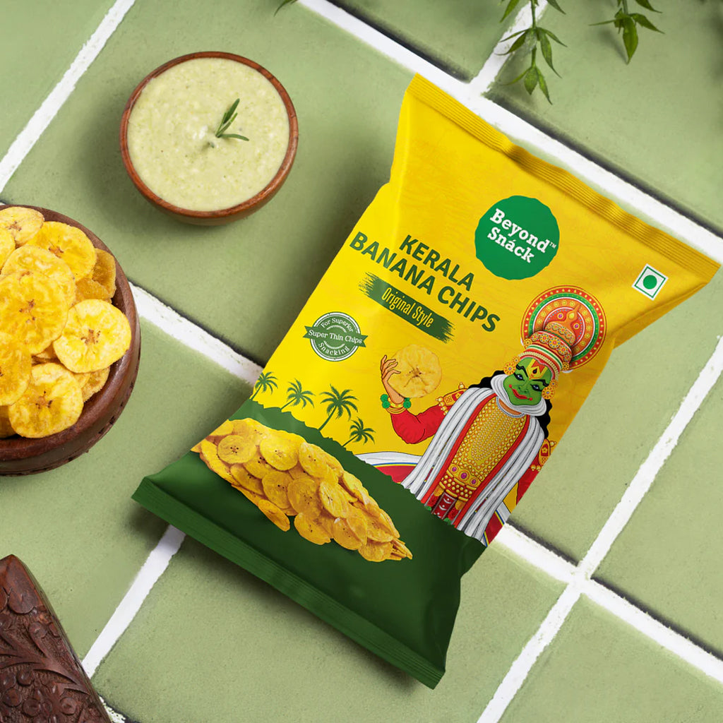 Beyond Snack Kerala Banana Chips Original Style  - 150 g