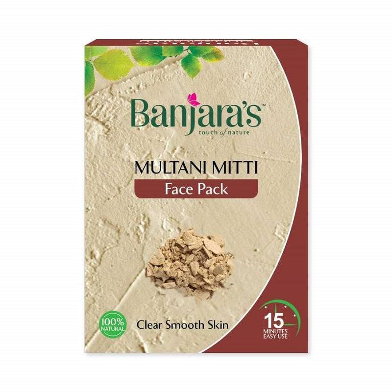 BANJARA'S 15MFP Multani Mitti Face Pack - 5 x 20 g