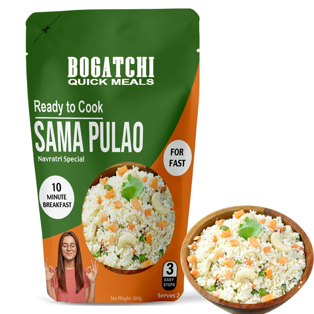 BOGATCHI Quick Meals Authentic Sama Pulao (Navratry Special) - 200 g